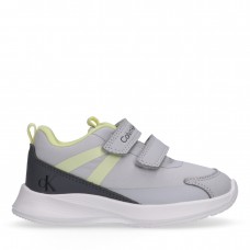 CALVIN KLEIN Low Cut Velcro Sneakers V1B9-83169-1845900 γκρι